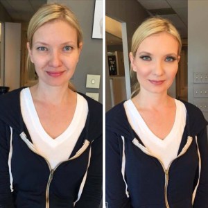 Make-up by Cheryl Harvey Gorey.